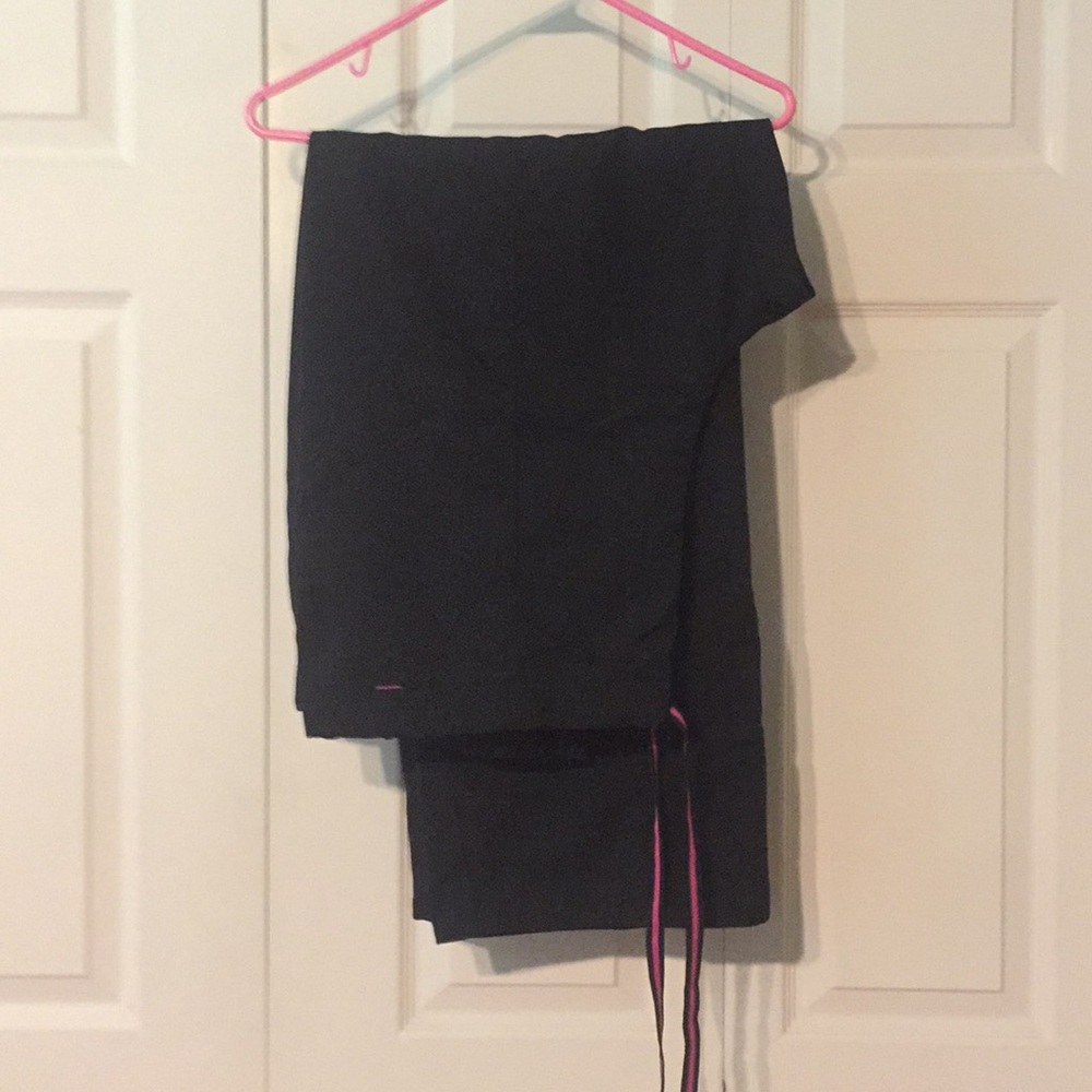 Black Scrub Pants